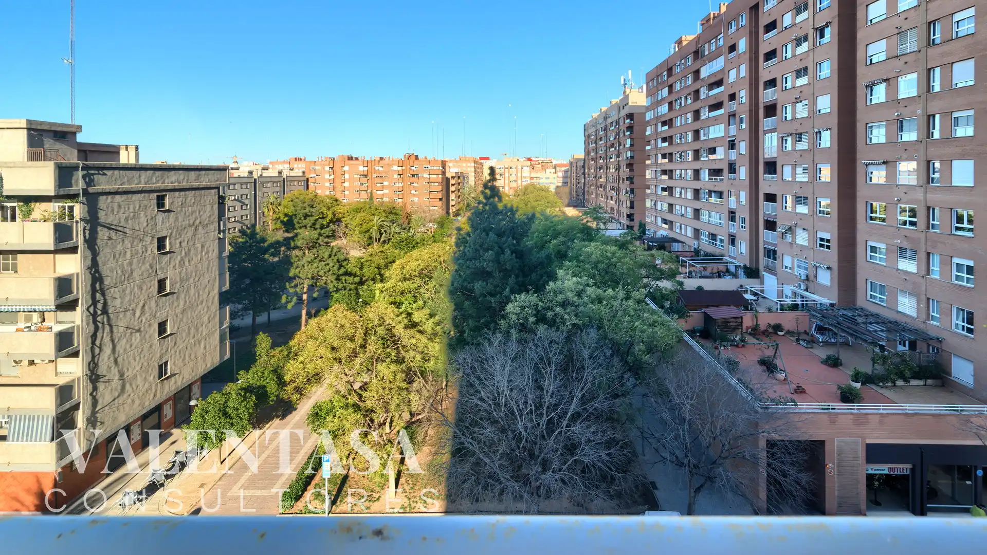 Vista exterior de Piso en venta en Valencia con Aire acondicionado, Calefacción y Amueblado