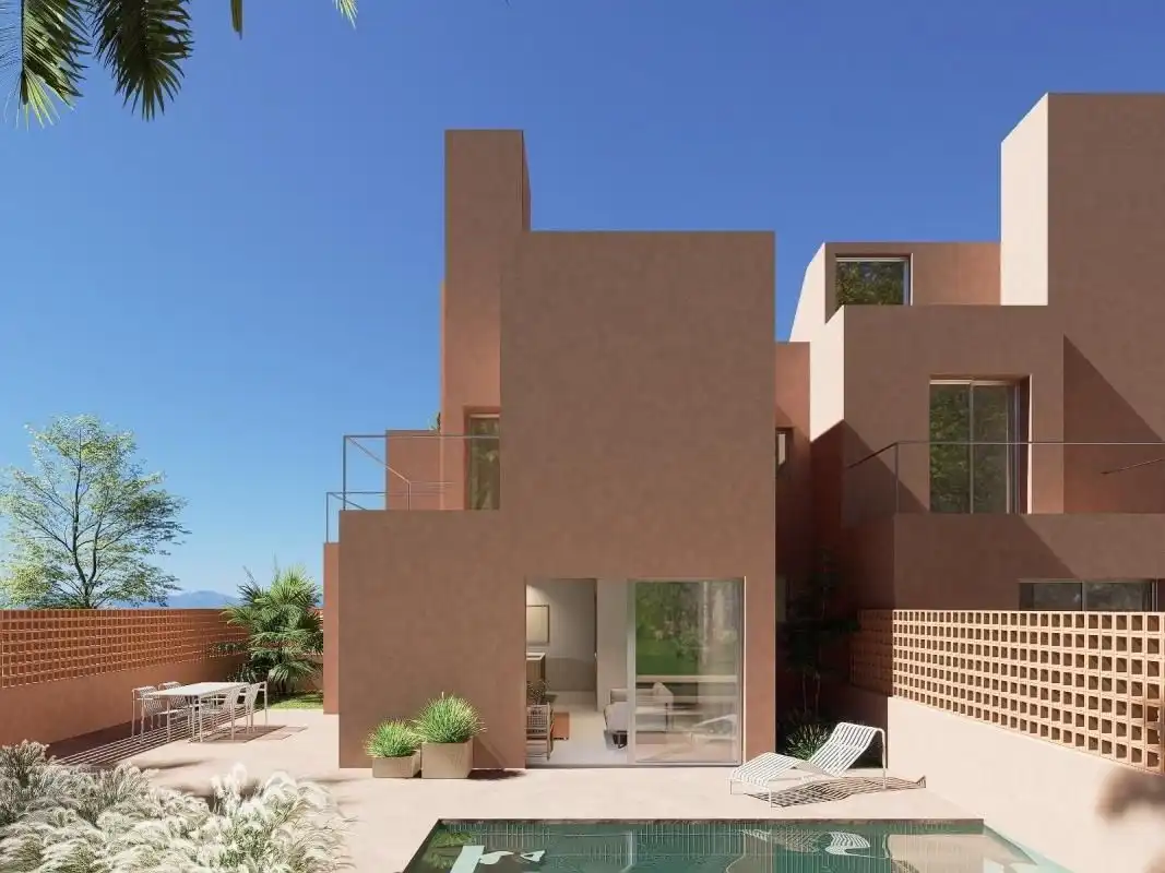 Chalet con piscina en venta en Torre-Pacheco ciudad, imagen 2
