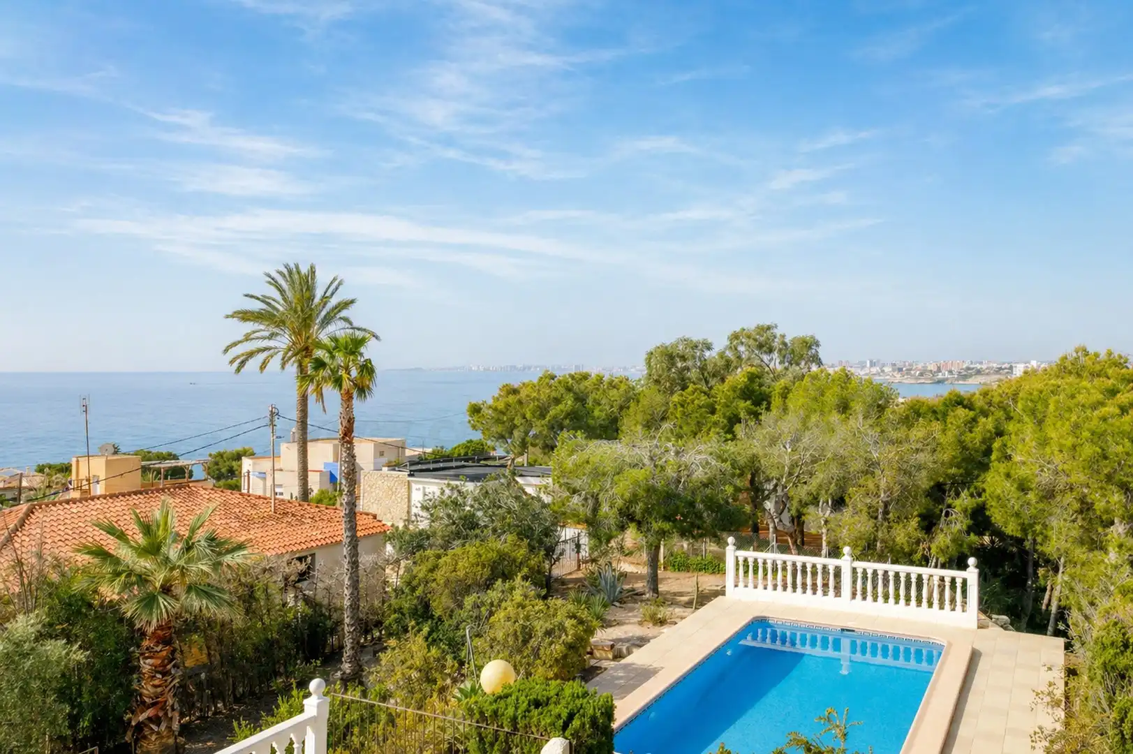 Swimming pool of Houses for sale in El Campello  with Air Conditioner, Private garden and Terrace