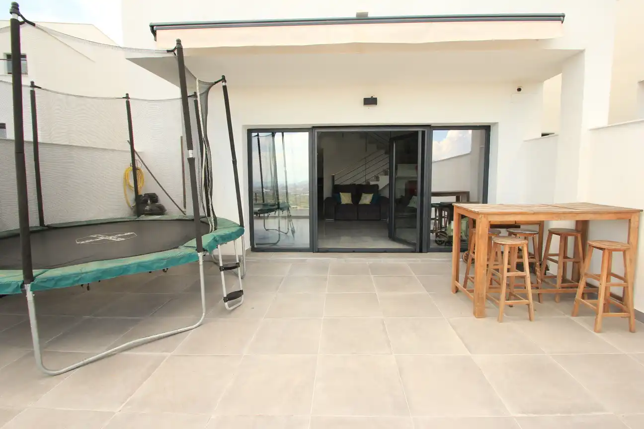 Terrassa de Casa o xalet de lloguer en Marbella amb Moblat i Es permeten mascotes