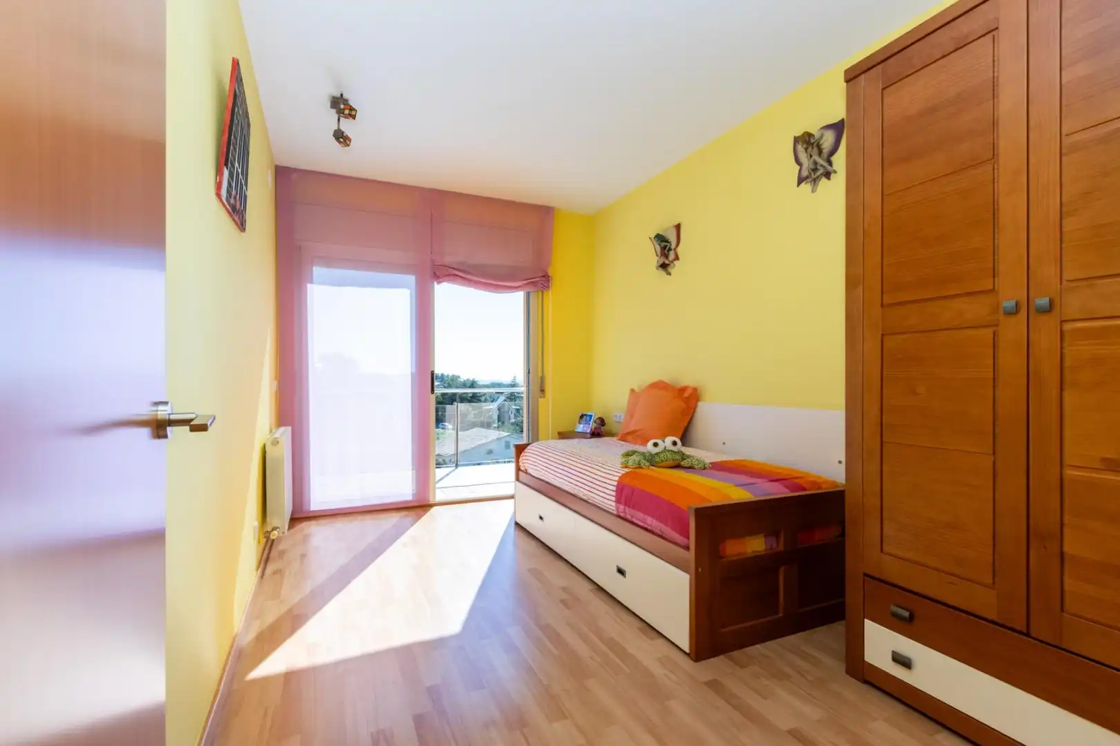 Dormitori de Casa adosada en venda en Castellar del Vallès amb Aire condicionat, Calefacció i Terrassa