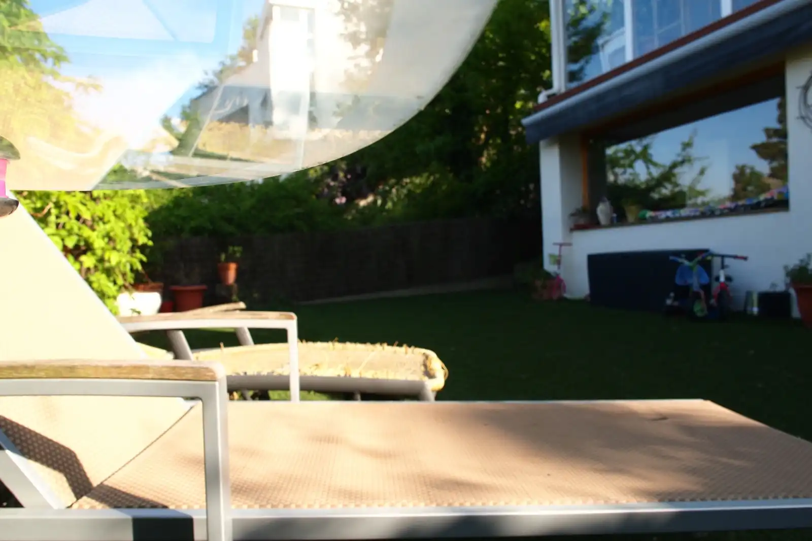 Terraza de Casa o chalet de alquiler en Sant Cugat del Vallès con Aire acondicionado, Calefacción y Jardín privado