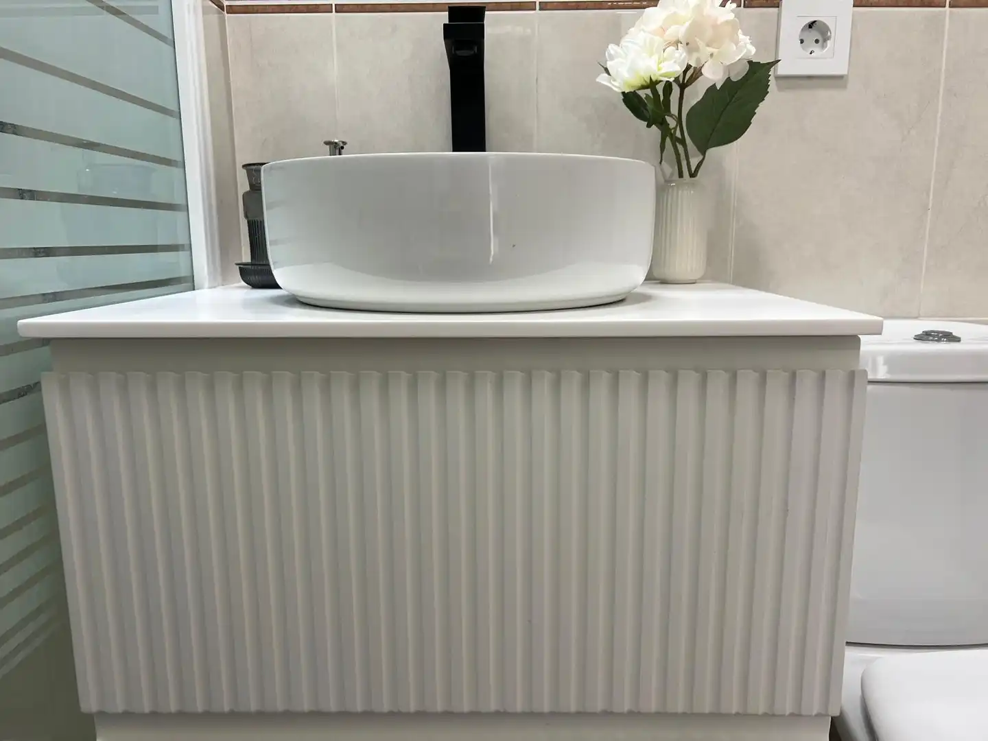 Baño de Apartamento en venta en Parque de la Paloma