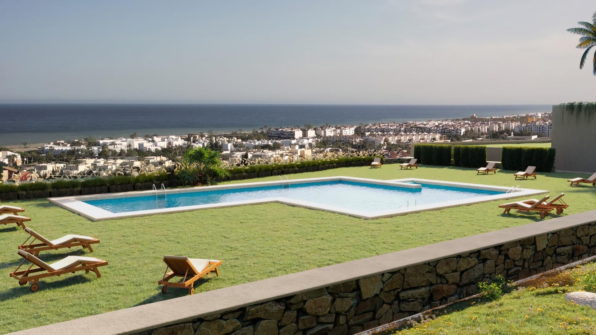 Swimming pool of Planta baja for sale in Vera  with Air Conditioner, Terrace and Storage room