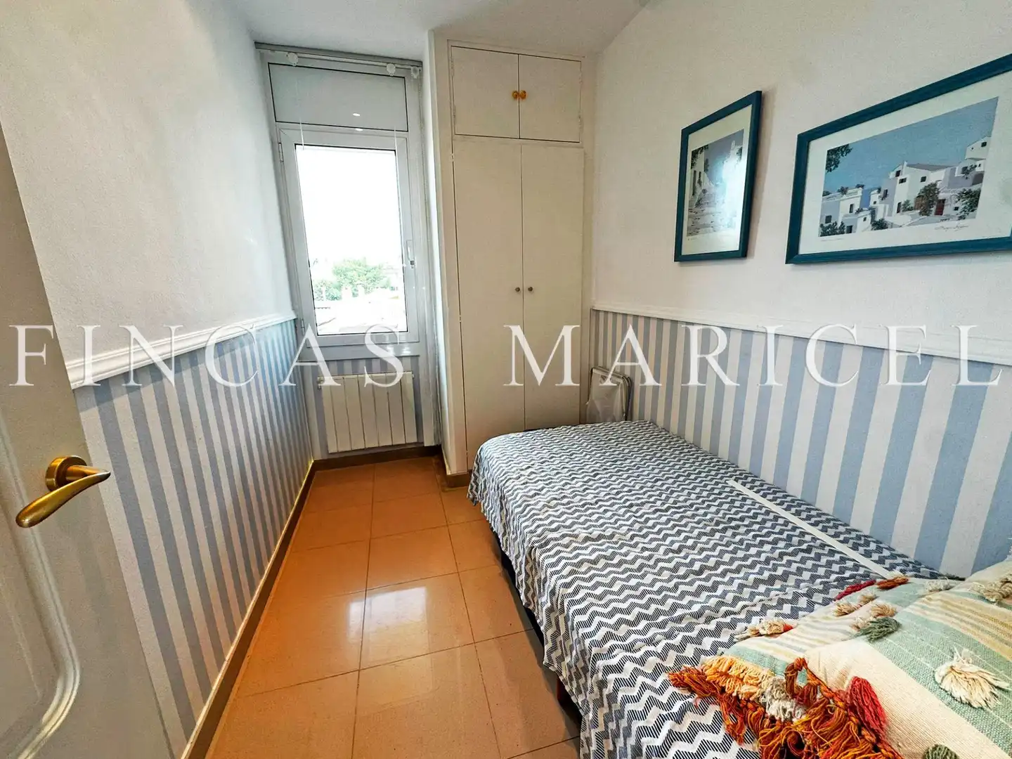 Schlafzimmer von Wohnung zum Verkauf in Sitges mit Heizung, Terrasse und Gemeinschaftspool