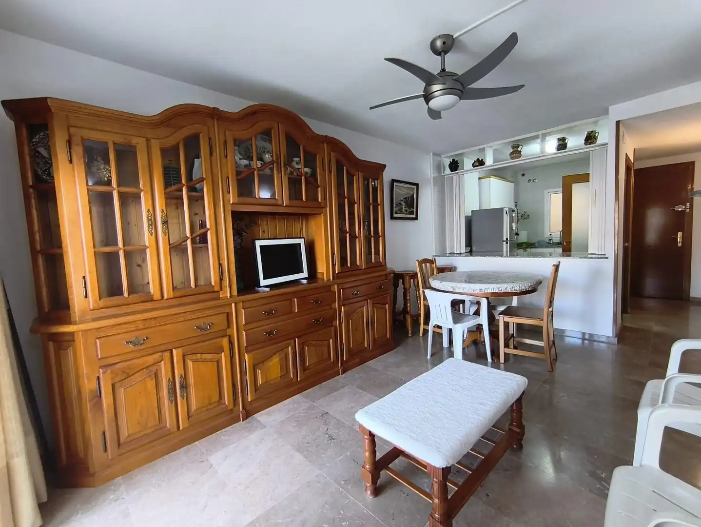 Sala de estar de Apartamento en venta en Salou con Terraza y Amueblado