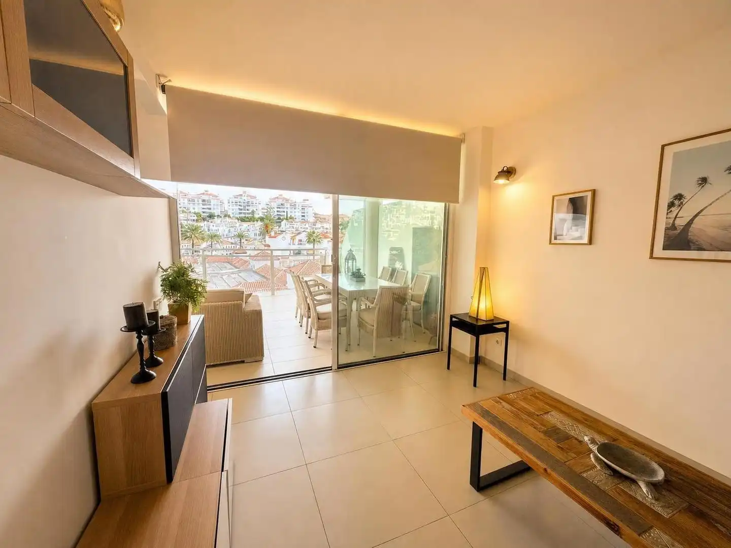 Terraza de Apartamento en venta en Torrequebrada