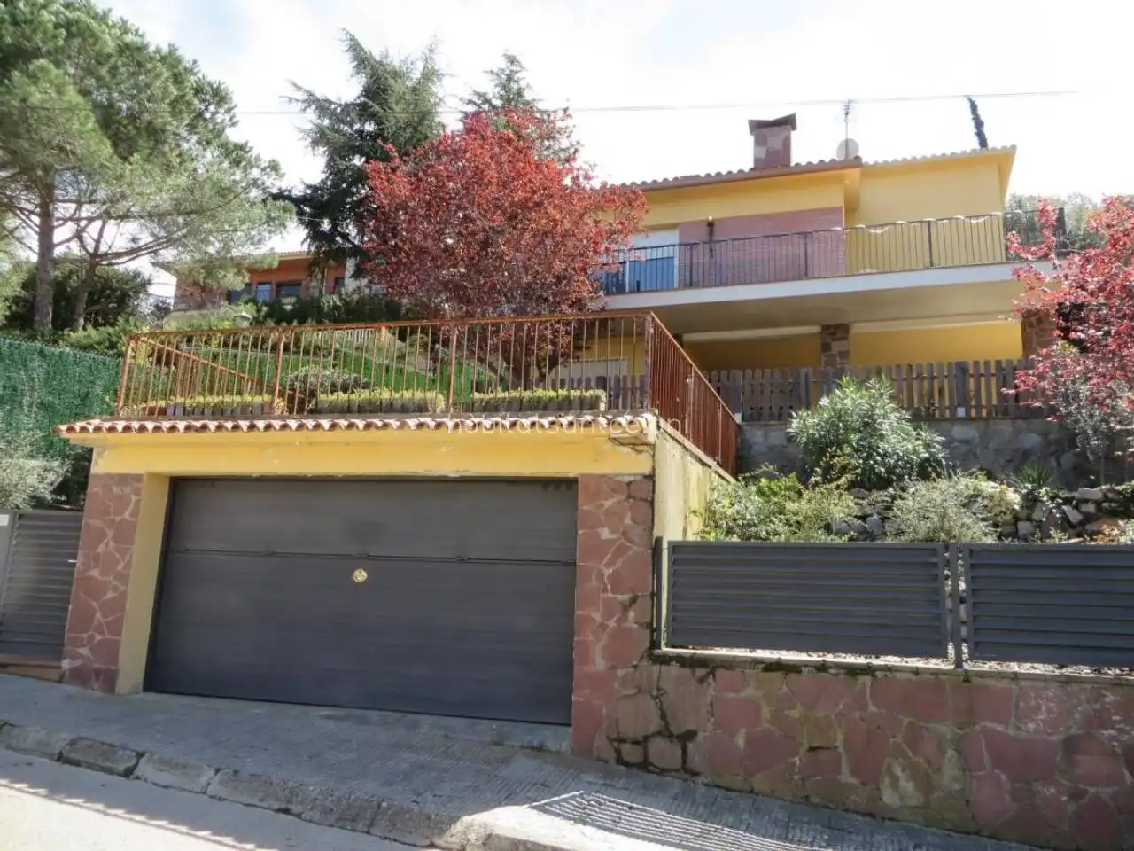Vista exterior de Casa o chalet en venta en Bigues i Riells del Fai con Jardín privado y Terraza