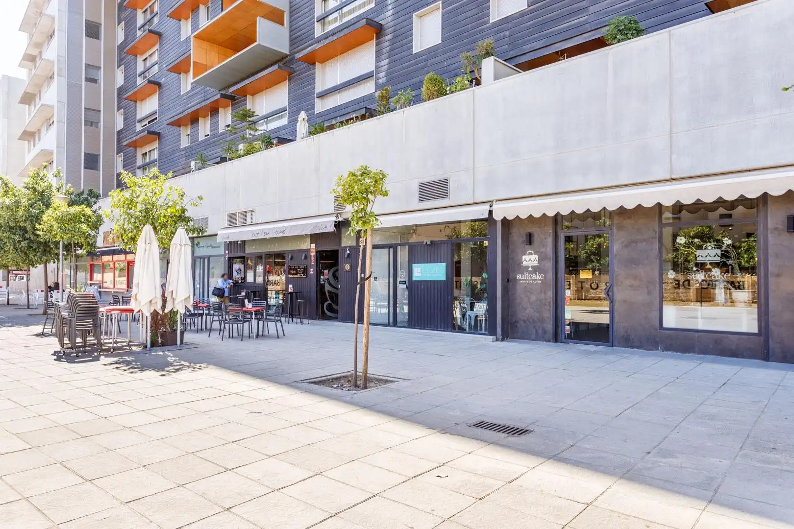 Exterior view of Commercial properties for sale in Sevilla  with Air Conditioner