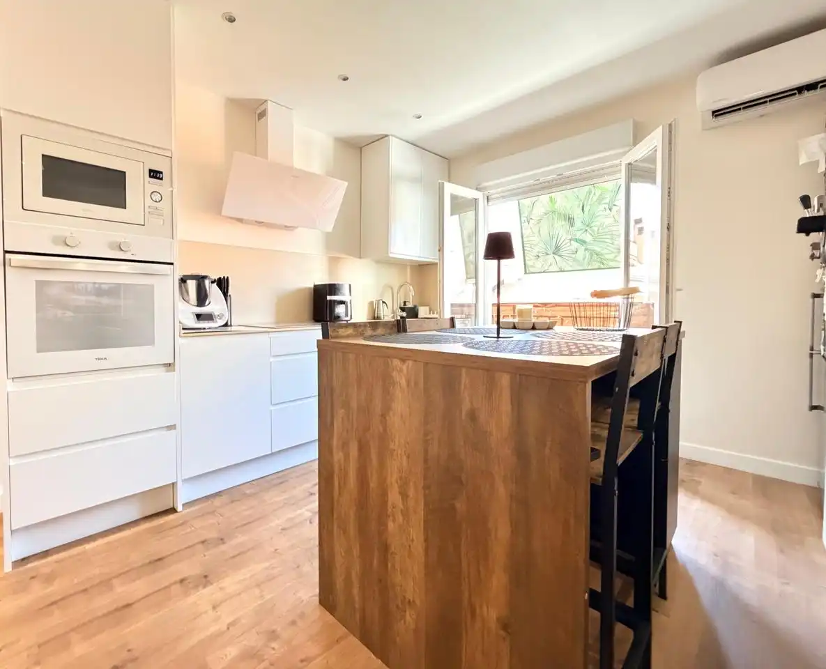 Kitchen of Flat for sale in Madrid  with Air Conditioner, Heating and Terrace