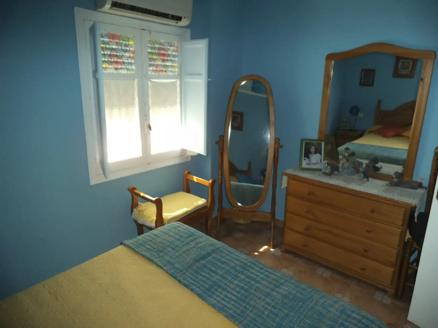 Bedroom of Flat for rent in El Campello  with Air Conditioner, Heating and Furnished