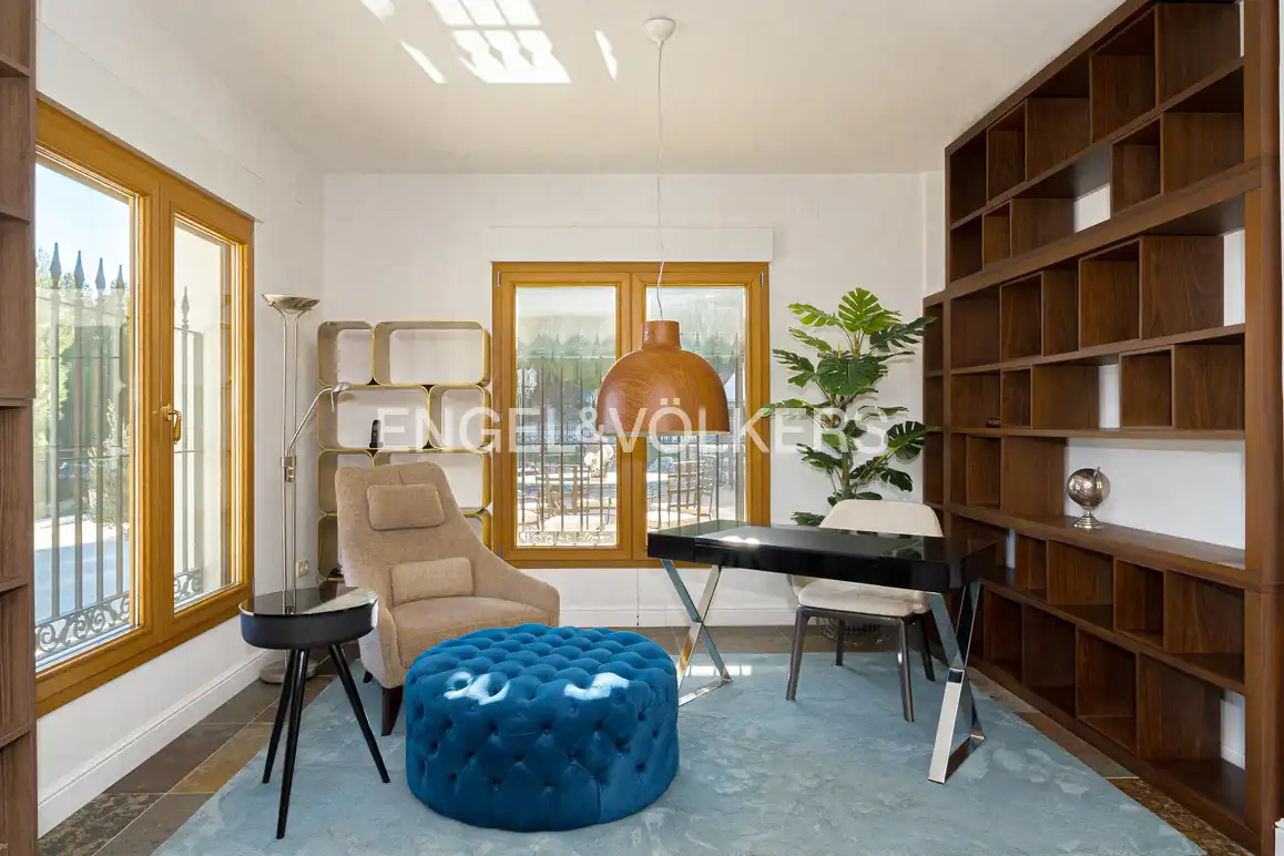 Living room of Houses for sale in El Castell de Guadalest  with Private garden, Swimming Pool and Jacuzzi