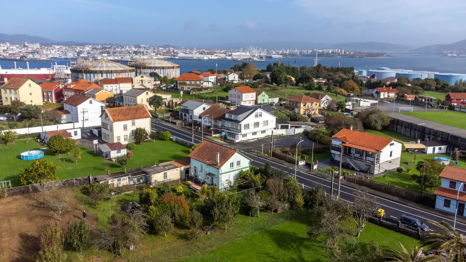 Vista exterior de Casa o chalet en venta en Mugardos con Calefacción, Jardín privado y Terraza