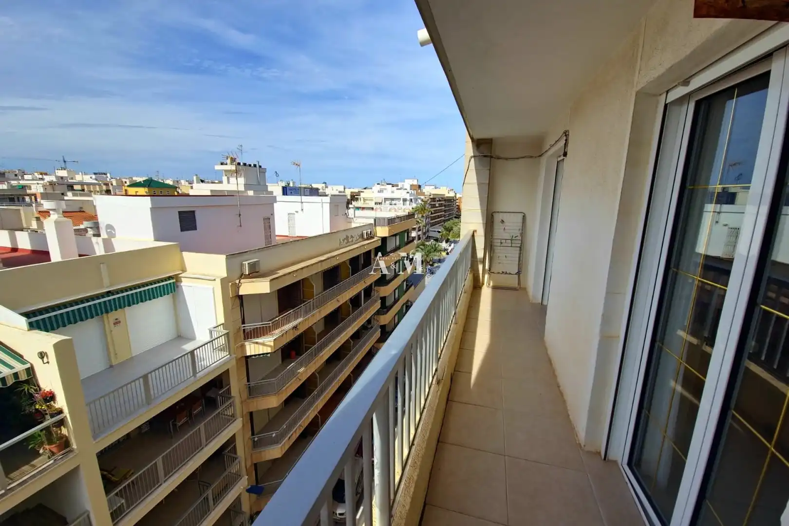 Terraza de Piso de alquiler en Torrevieja con Aire acondicionado, Calefacción y Amueblado
