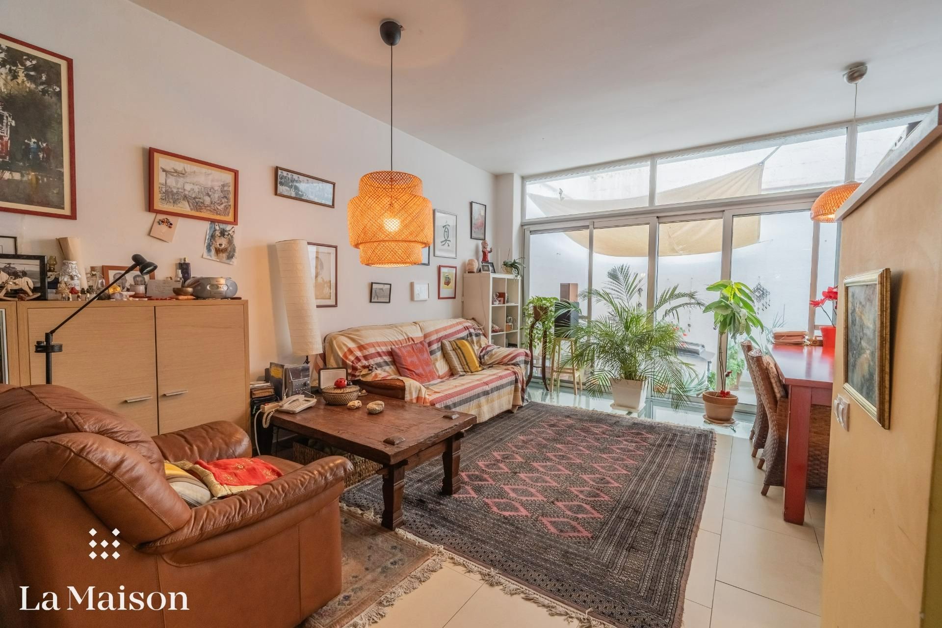 Sala d'estar de Dúplex en venda en Mataró amb Calefacció, Terrassa i TV