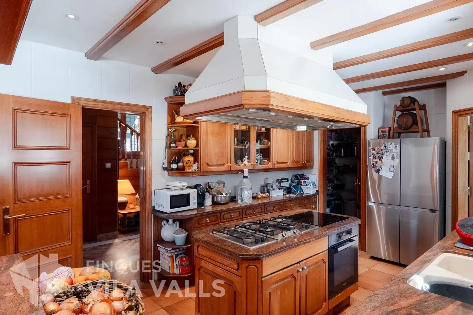 Cocina de Casa o chalet en venta en Caldes de Montbui con Aire acondicionado, Jardín privado y Terraza