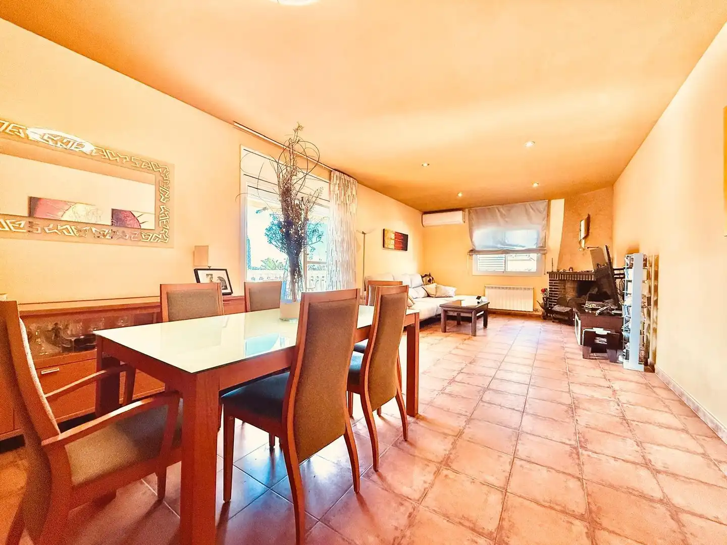 Dining room of Houses for sale in El Vendrell  with Air Conditioner, Heating and Terrace