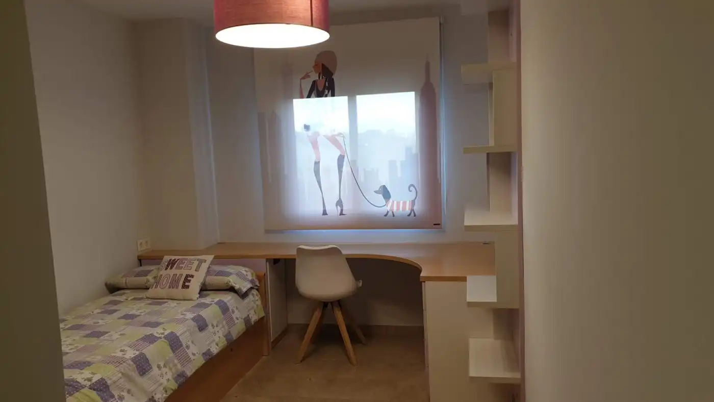 Bedroom of Flat for rent in Alicante / Alacant  with Air Conditioner, Terrace and Furnished