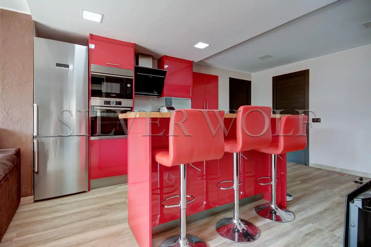 Kitchen of Houses for sale in Santa Eulàlia de Ronçana  with Air Conditioner, Heating and Private garden