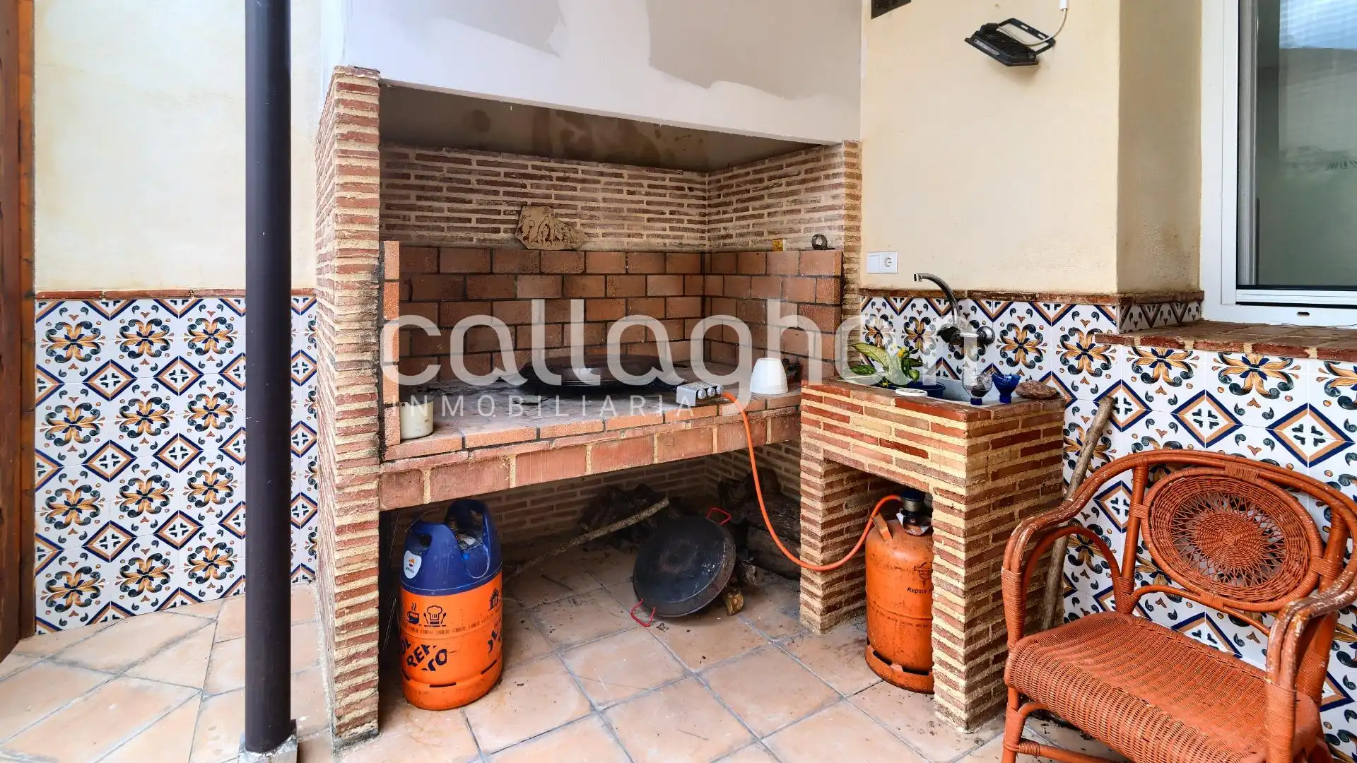 Cocina de Casa o chalet en venta en Alzira con Calefacción, Jardín privado y Terraza