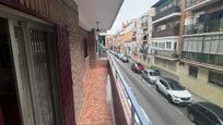 Exterior view of Flat for sale in  Madrid Capital  with Balcony