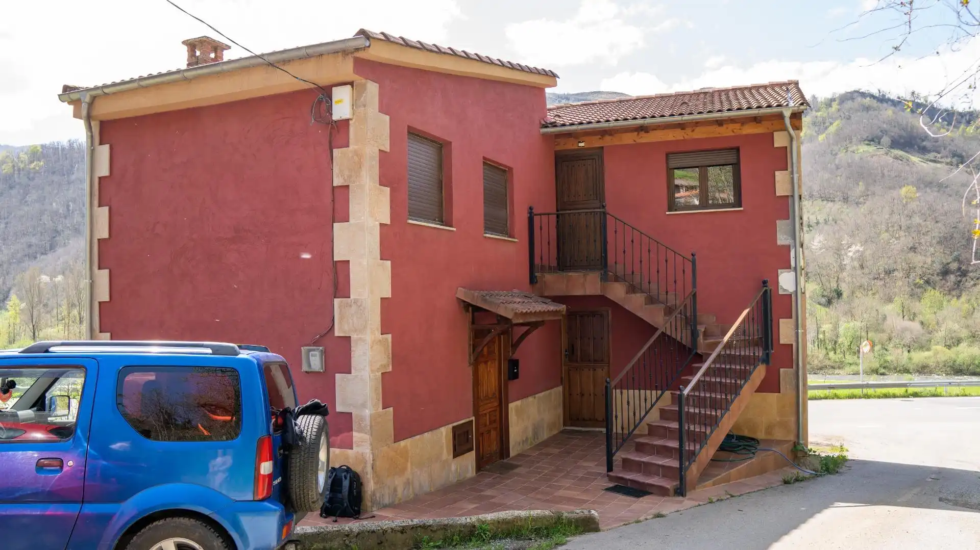 Vista exterior de Casa o xalet en venda en Aller