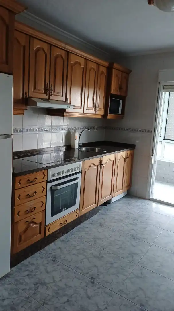 Cocina de Piso en venta en Castrillón con Calefacción, Terraza y Amueblado