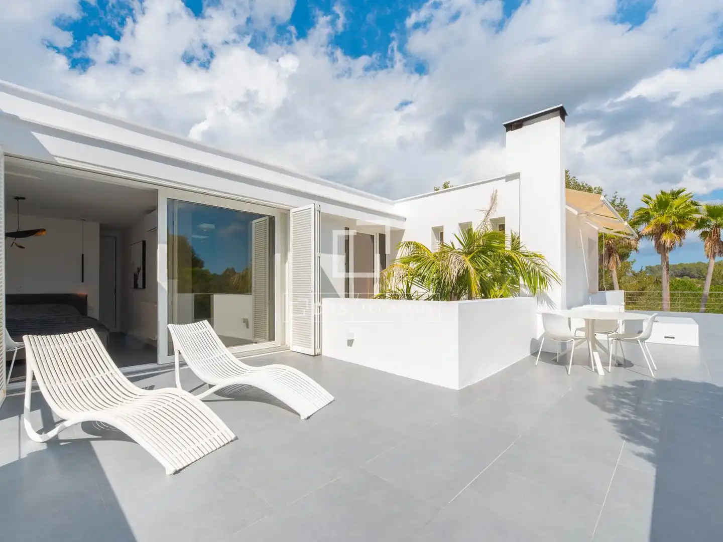 Terrace of Houses for sale in Santa Eulària des Riu  with Air Conditioner, Heating and Terrace