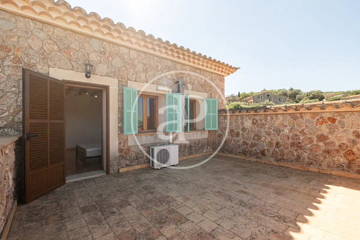Terraza de Casa o chalet de alquiler en Santa Eugènia con Calefacción, Jardín privado y Terraza
