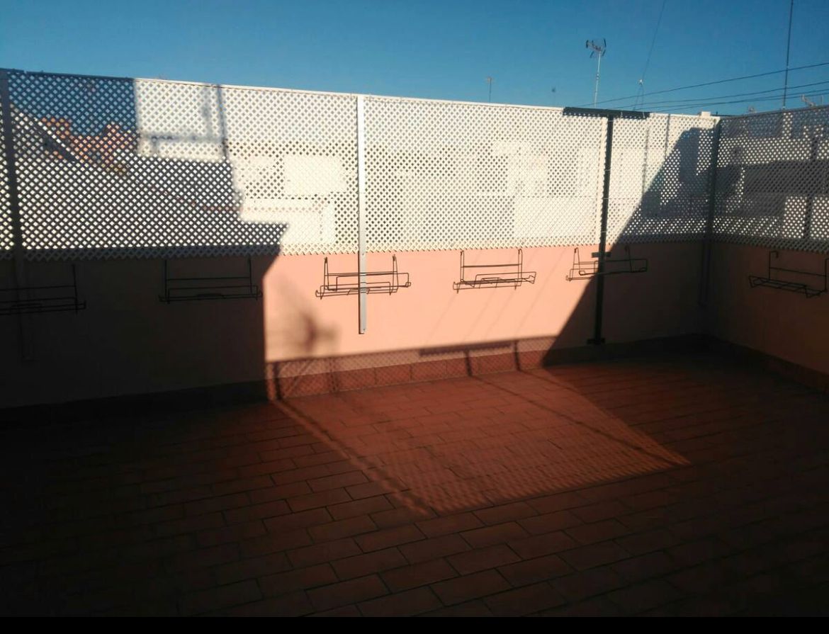 Terrace of Single-family semi-detached to rent in Coria del Río  with Air Conditioner, Furnished and Balcony