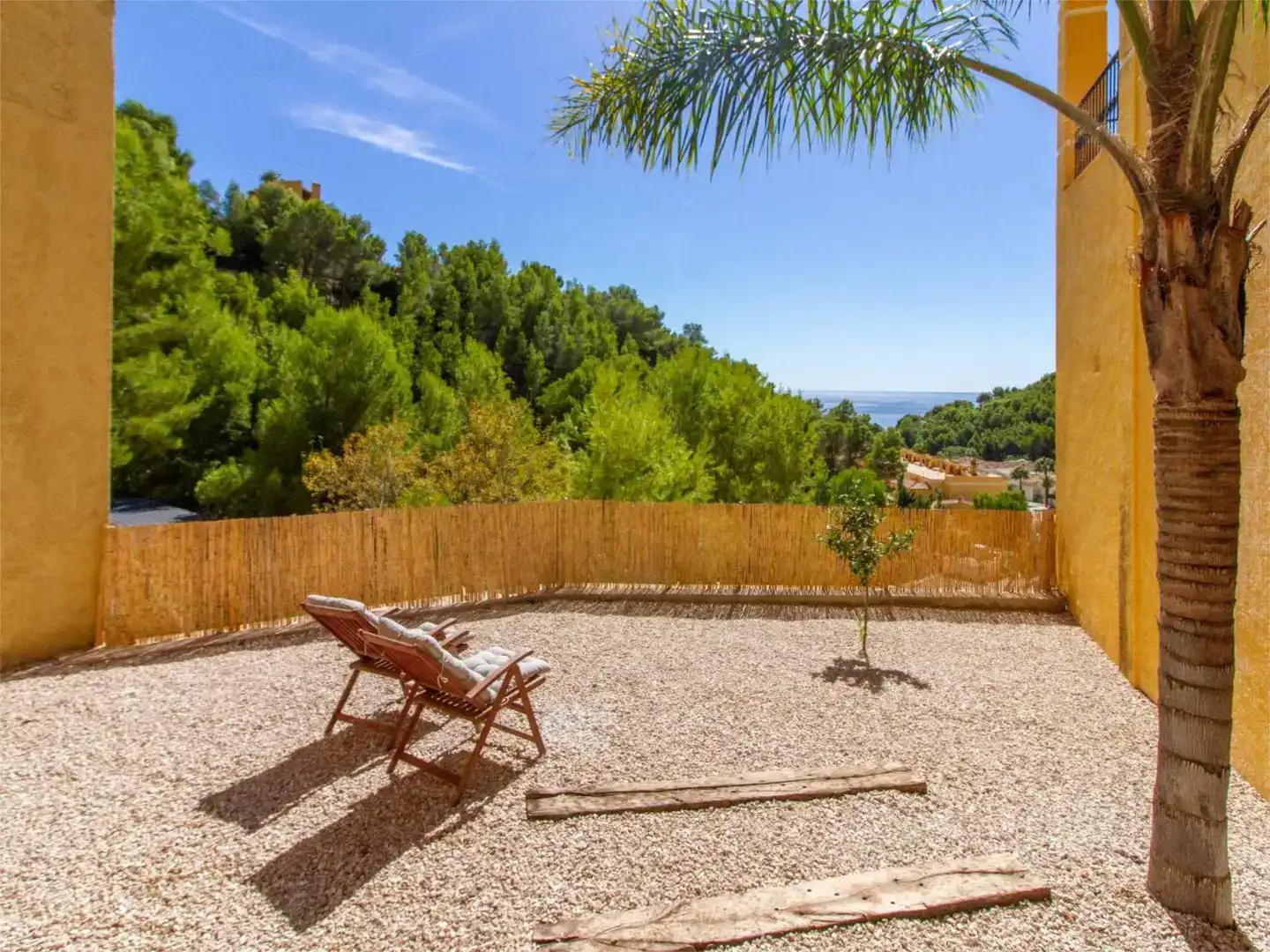 Terrasse von Wohnung zur Miete in Altea mit Klimaanlage, Schwimmbad und Balkon