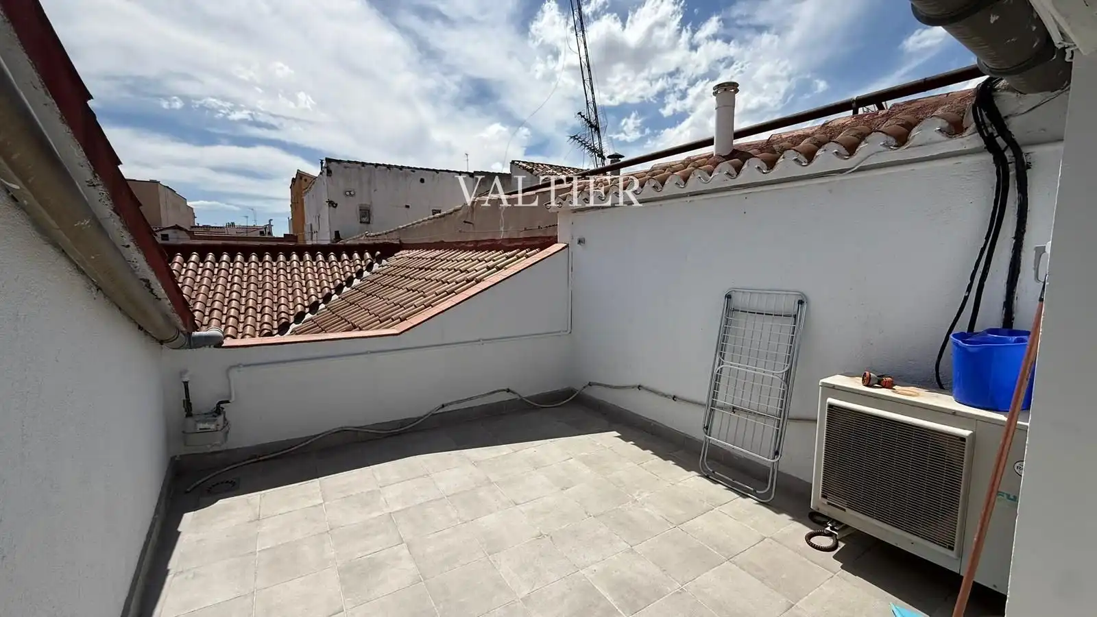 Terraza de Dúplex de alquiler en Madrid con Aire acondicionado y Terraza