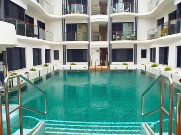 Wohnung mit Pool zum Verkauf in Estepona Pueblo