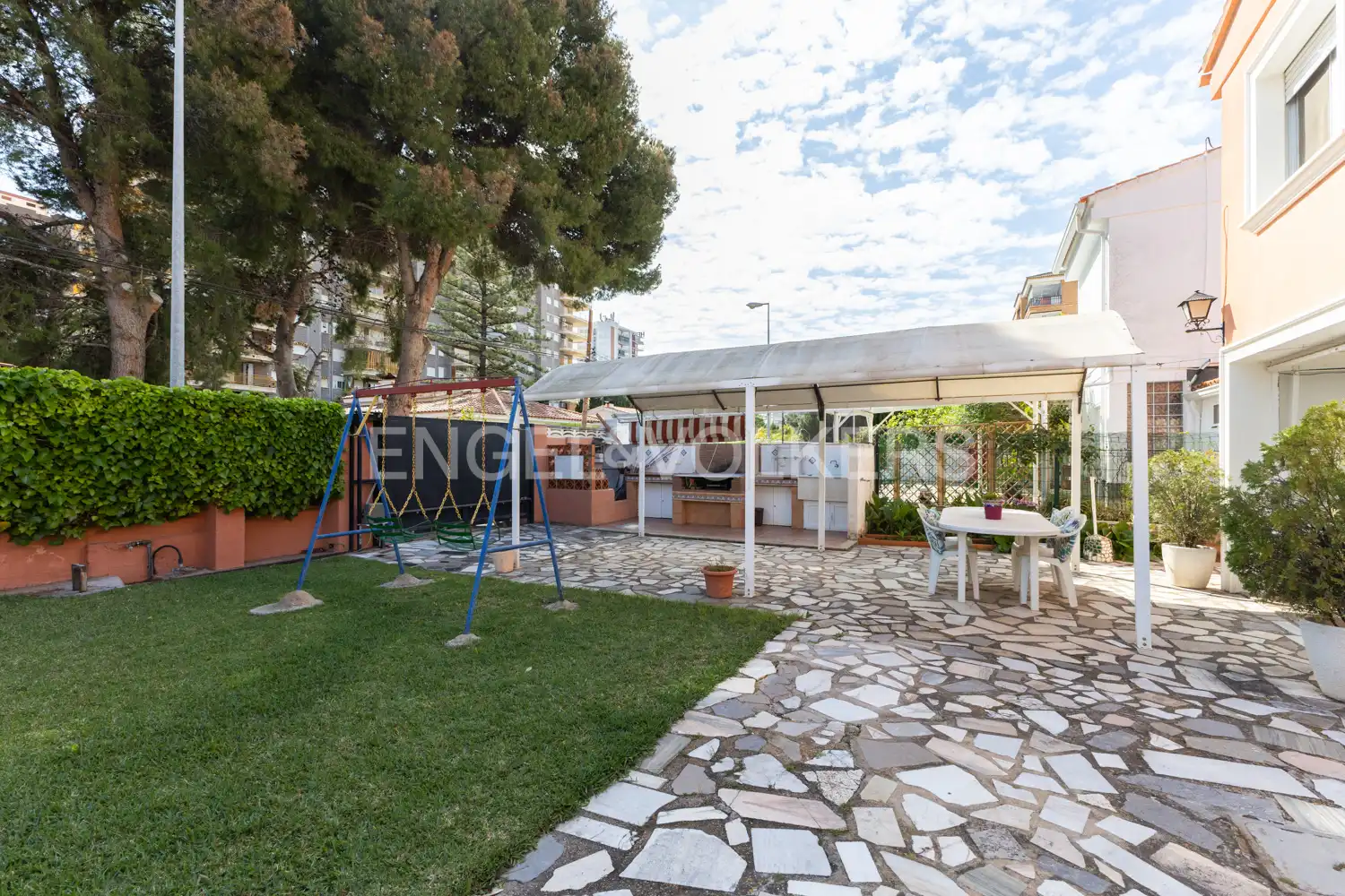 Jardí de Casa o xalet en venda en Benicasim / Benicàssim amb Calefacció, Jardí privat i Terrassa
