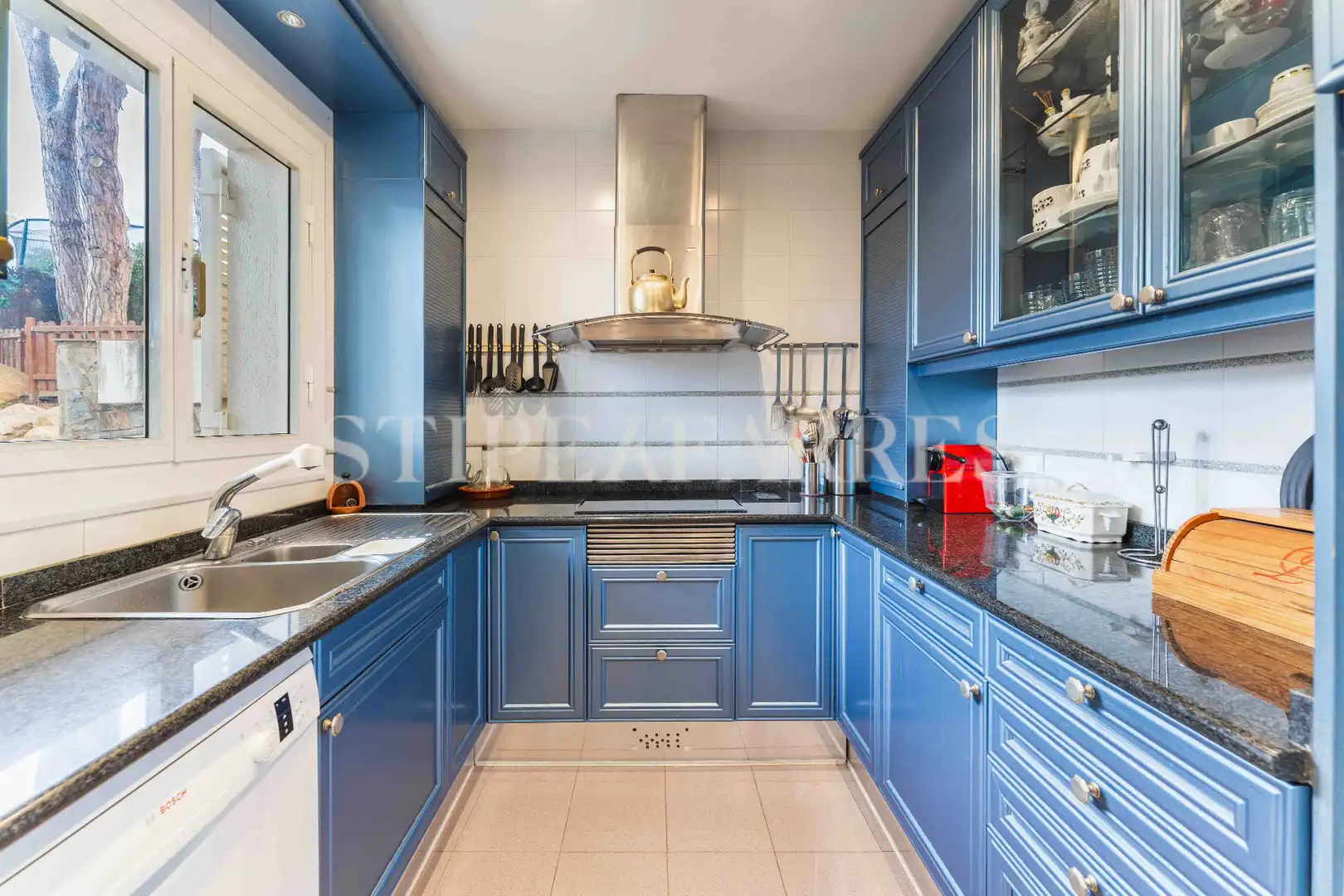 Cocina de Casa o chalet en venta en Canet de Mar con Aire acondicionado, Calefacción y Jardín privado