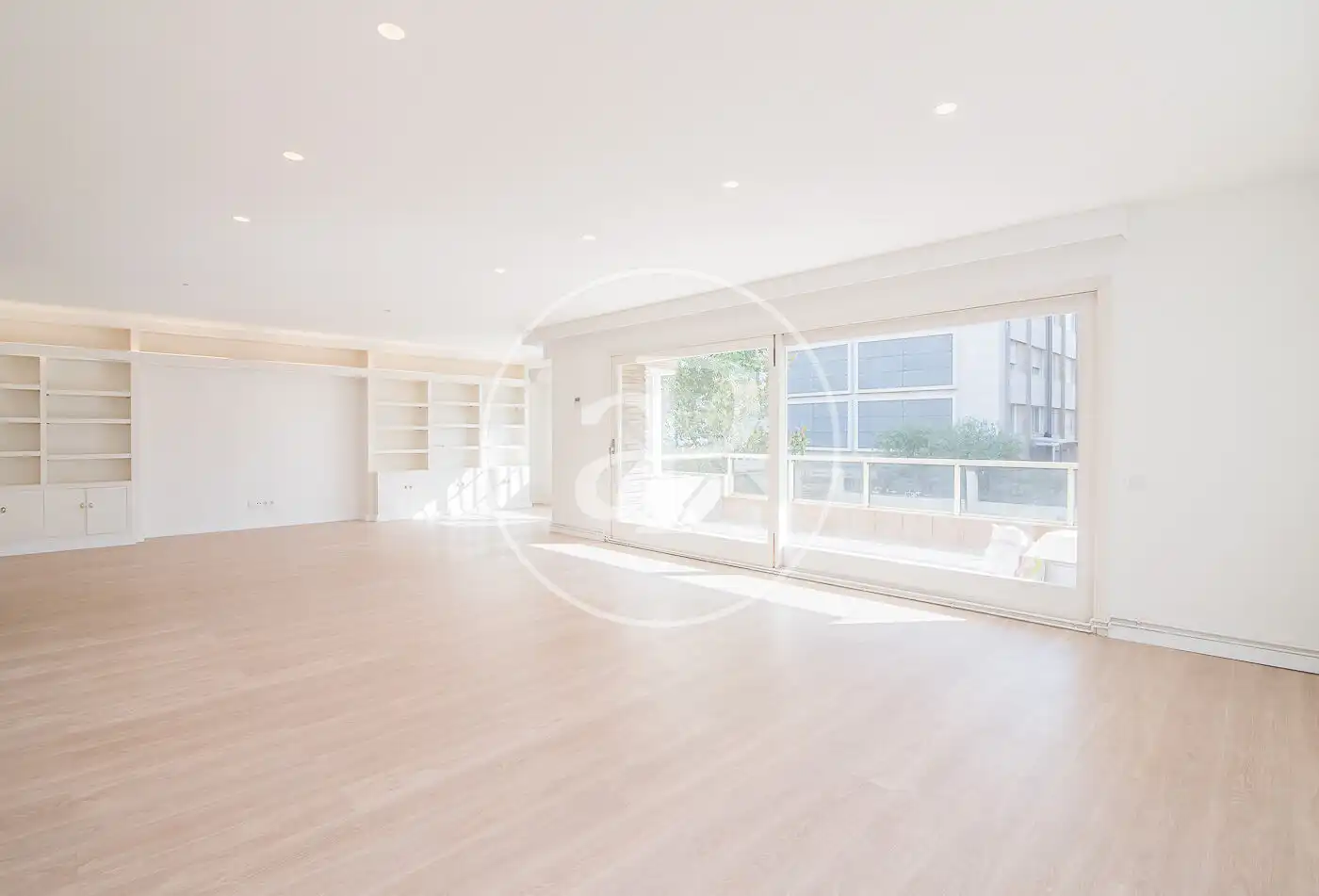 Sala de estar de Piso de alquiler en Barcelona con Aire acondicionado, Calefacción y Terraza