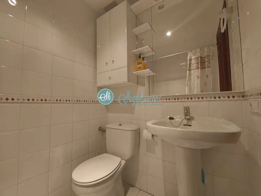 Bathroom of Flat for rent in Segovia  with Heating, Parquet flooring and Terrace