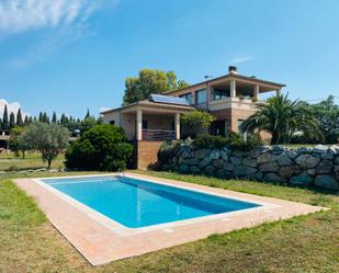 Jardí de Casa o xalet en venda en Palau de Santa Eulàlia amb Aire condicionat, Terrassa i Piscina