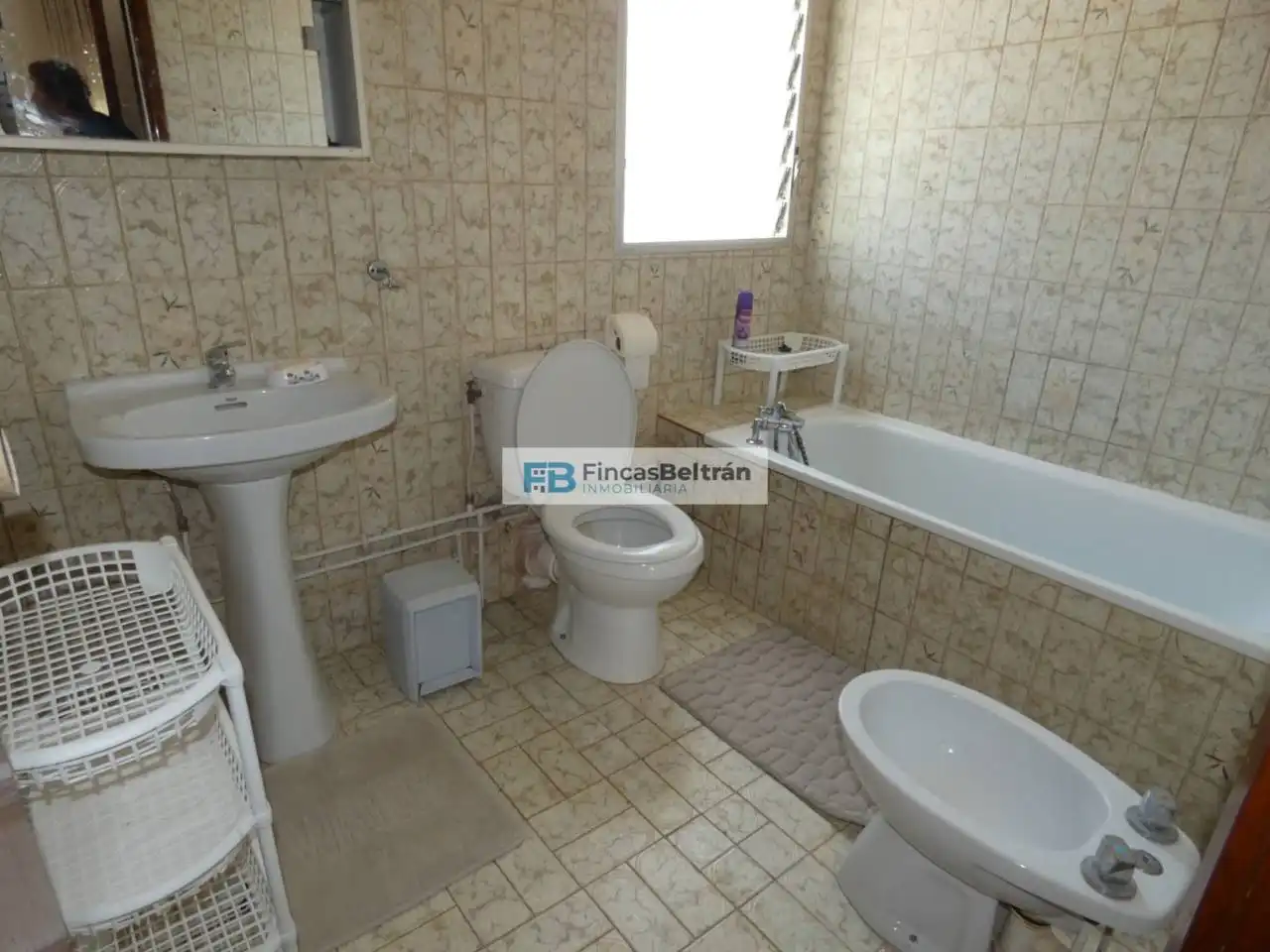 Baño de Casa adosada en venta en Peñíscola / Peníscola con Jardín privado, Terraza y Amueblado