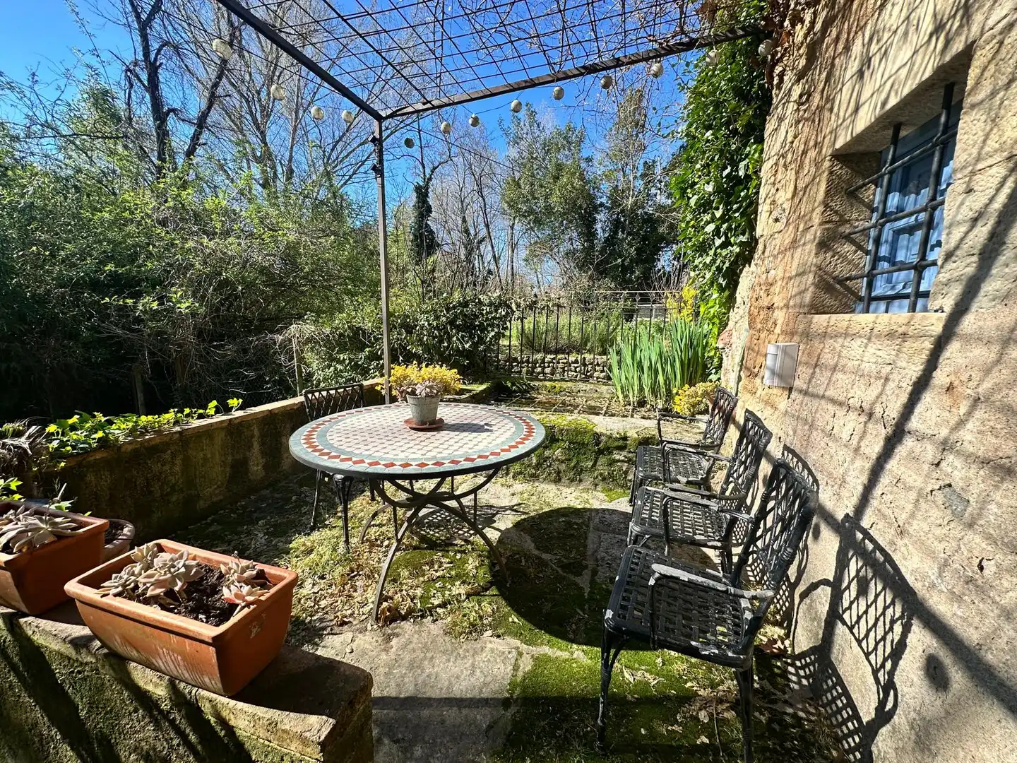 Terrassa de Casa o xalet de lloguer en Cornellà del Terri amb Aire condicionat, Calefacció i Jardí privat