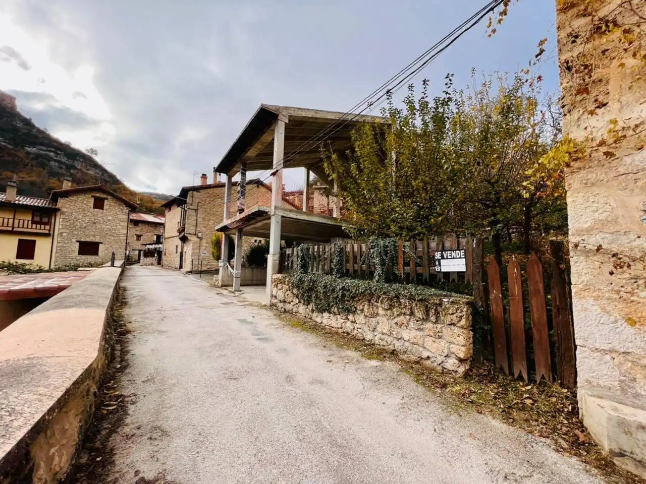 Vista exterior de Casa o chalet en venta en Valle de Sedano con Jardín privado