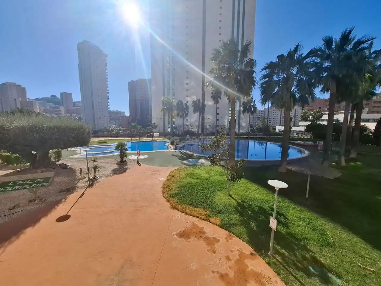 Außenansicht von Wohnung zum Verkauf in Villajoyosa / La Vila Joiosa mit Klimaanlage, Terrasse und Abstellraum