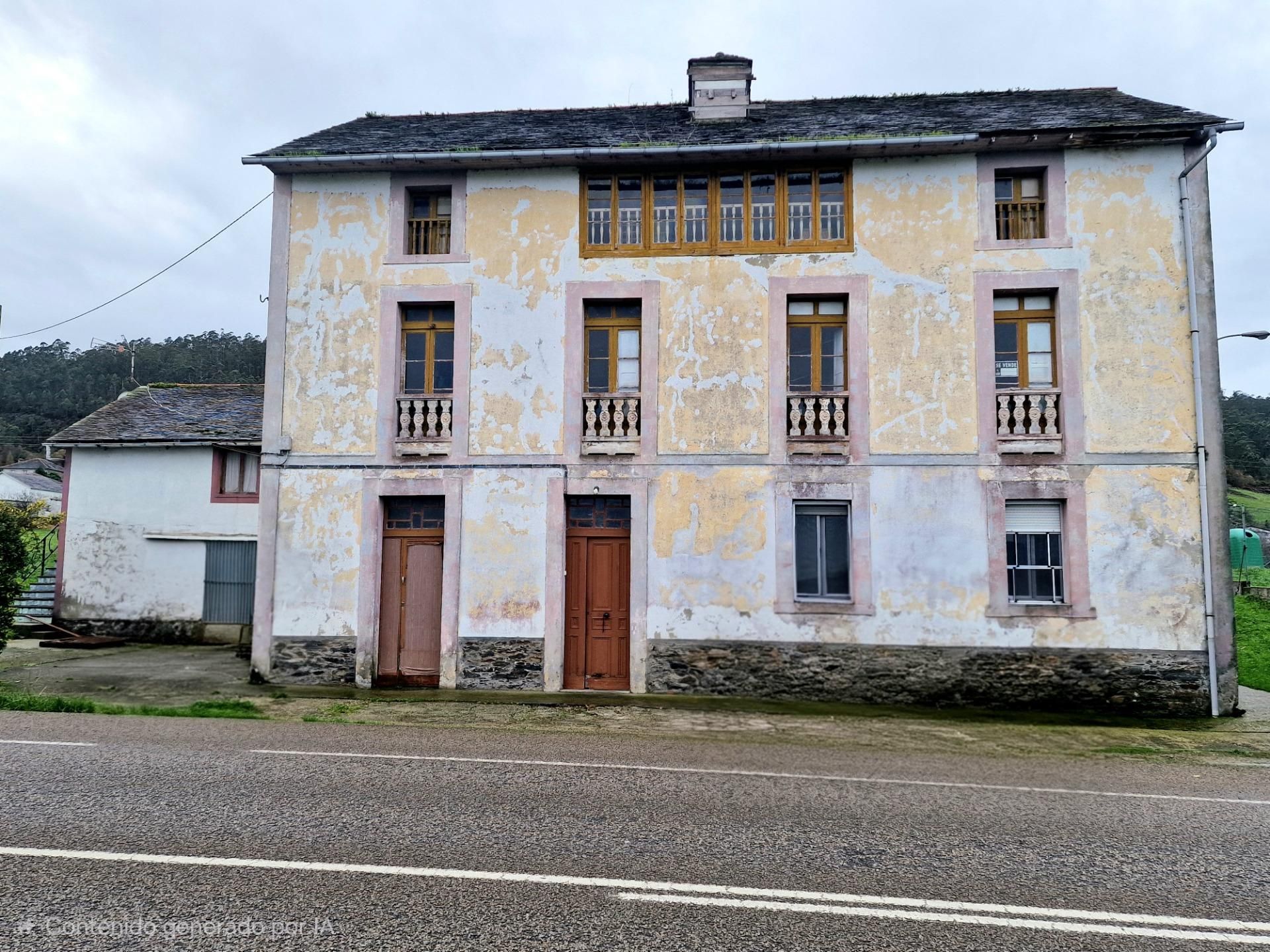 Exterior view of Flat for sale in Valdés - Luarca  with Balcony