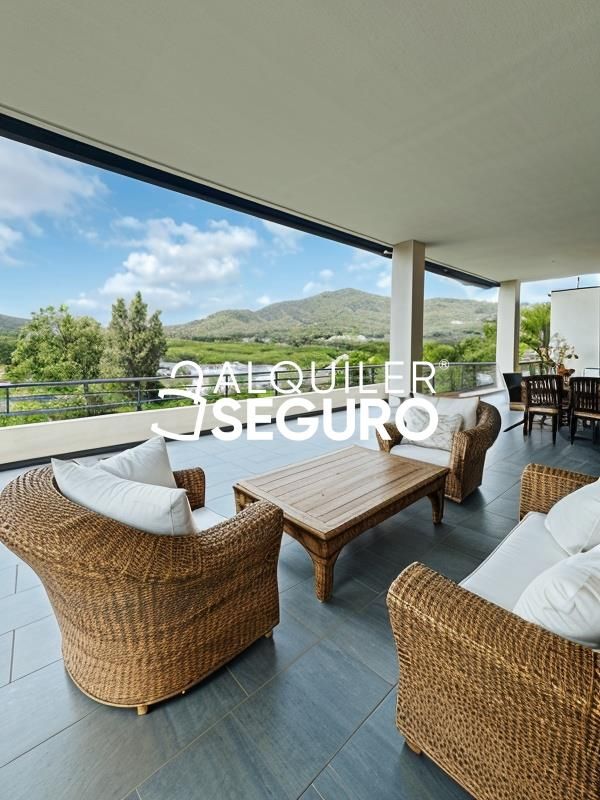 Terrassa de Pis de lloguer en Oropesa del Mar / Orpesa amb Aire condicionat, Calefacció i Traster