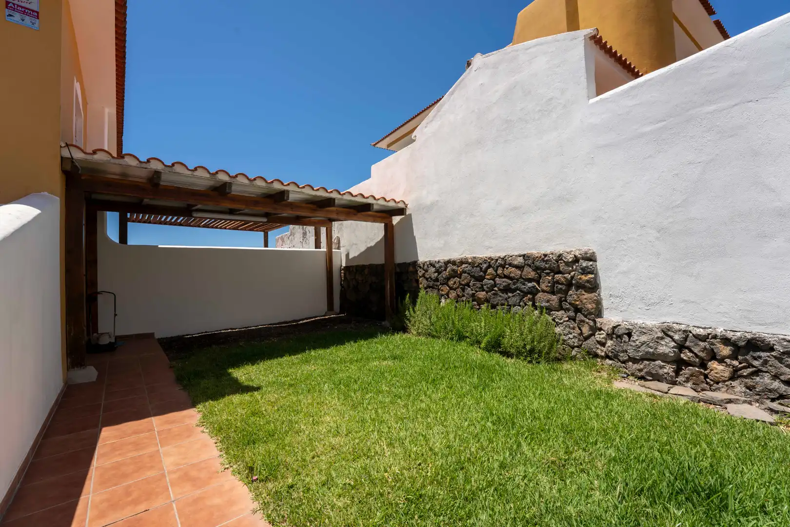 Jardí de Casa adosada en venda en Santa Úrsula amb Aire condicionat, Jardí privat i Terrassa