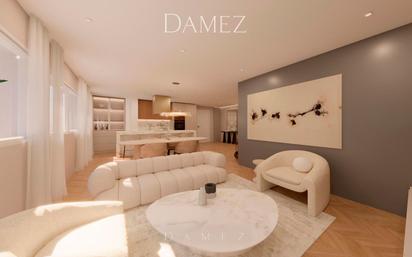 Living room of Flat for sale in  Madrid Capital  with Air Conditioner, Heating and Terrace
