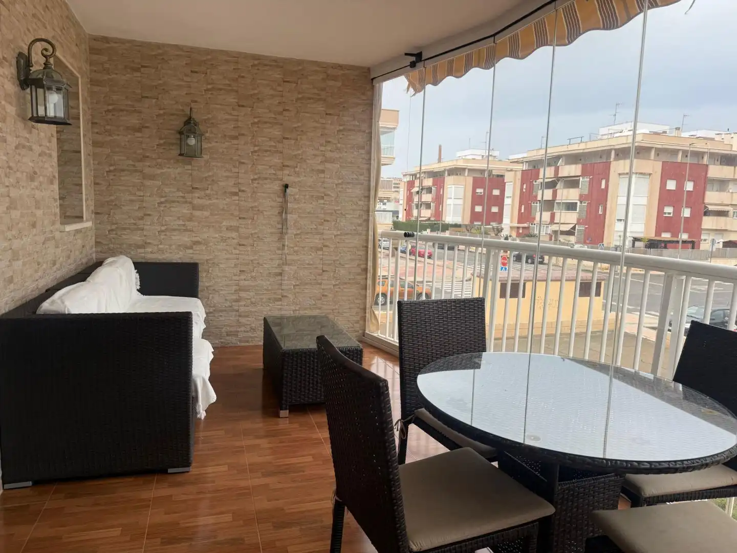Terrasse von Wohnung zur Miete in Águilas mit Klimaanlage, Parkett und Terrasse