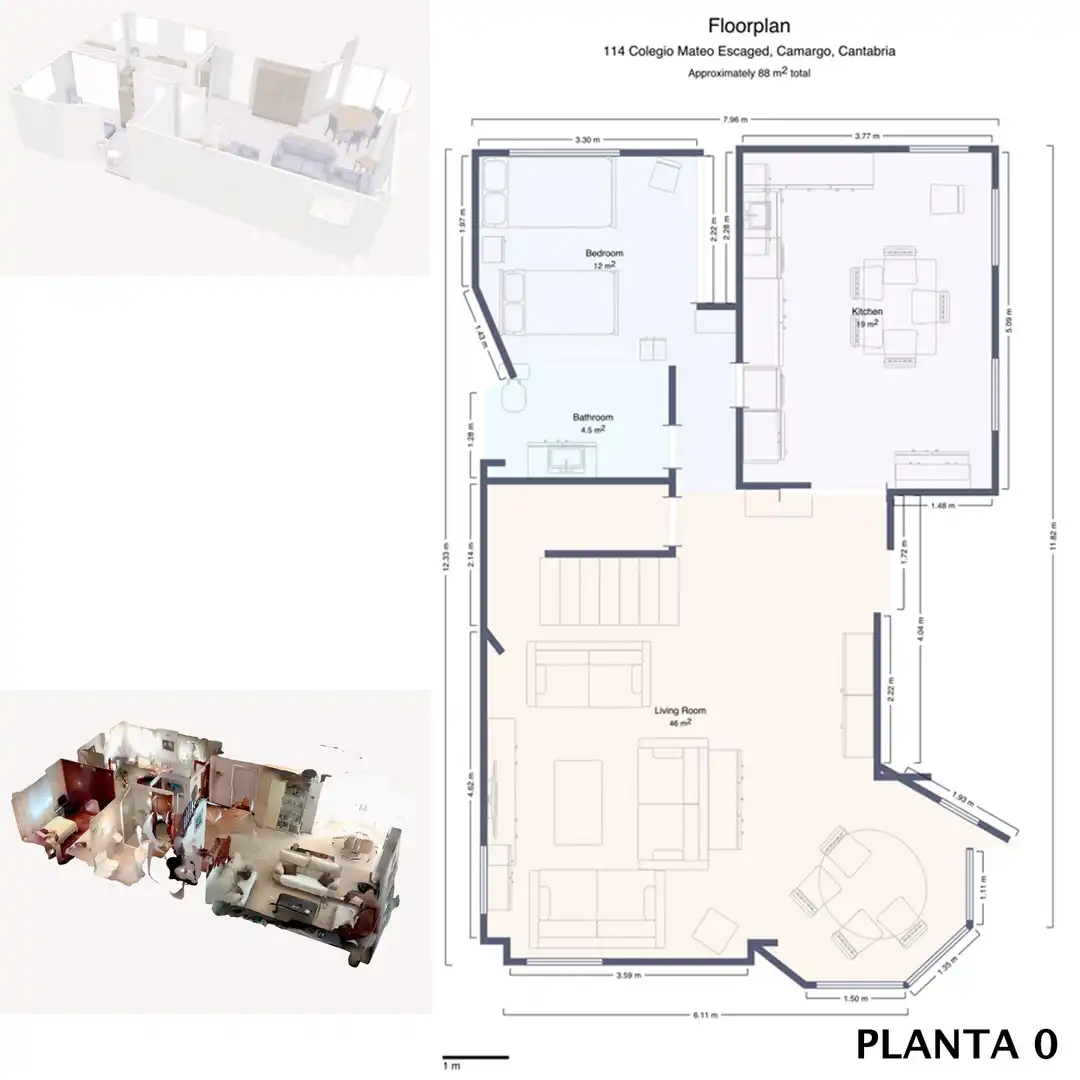 Casa o chalet en venta en Camargo con Calefacción, Jardín privado y Parquet