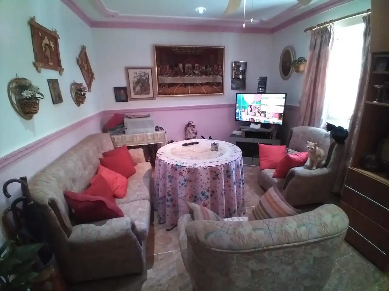 Sala d'estar de Casa o xalet en venda en Puertollano amb Traster