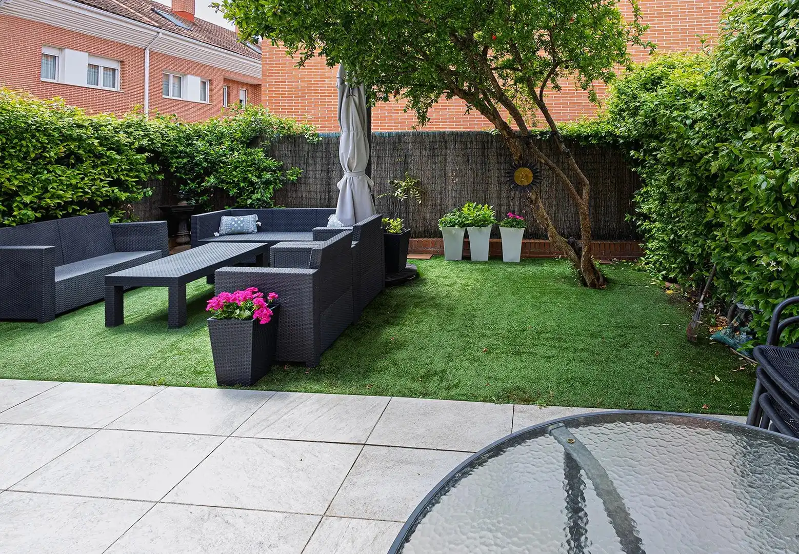 Terrassa de Casa o xalet en venda en Valladolid amb Calefacció, Jardí privat i Parquet